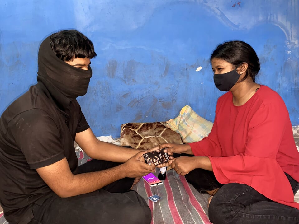 Leaving his step-brother at his in-laws&#039; house with expensive condoms in dowry
