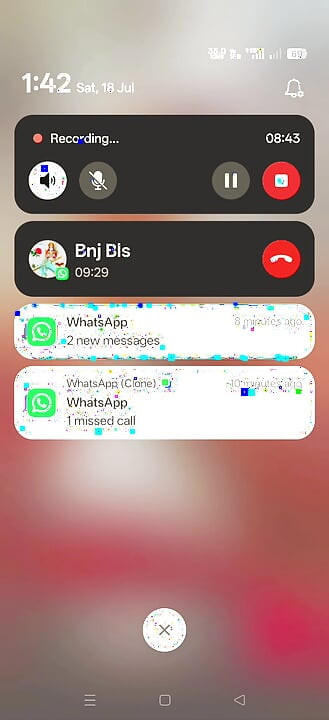 Online shali ko  salaya video call me