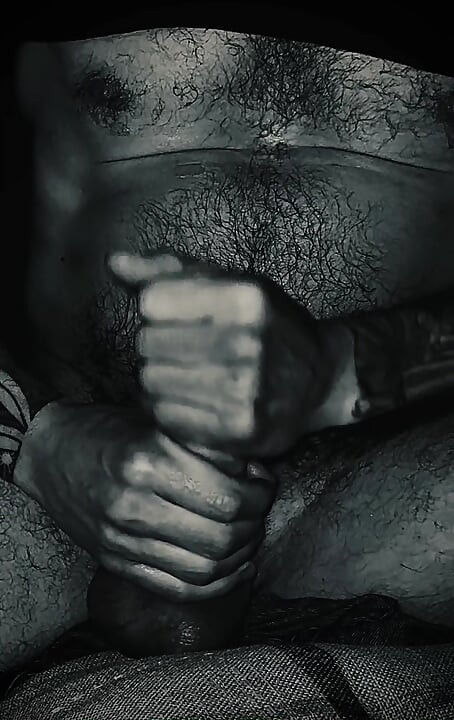 Oily Hairy edging throbbing helmet Part 1
