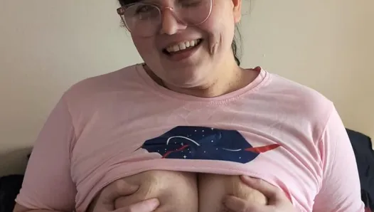 DD NASA Nerd Gets Creampied and Licked by Stepfather