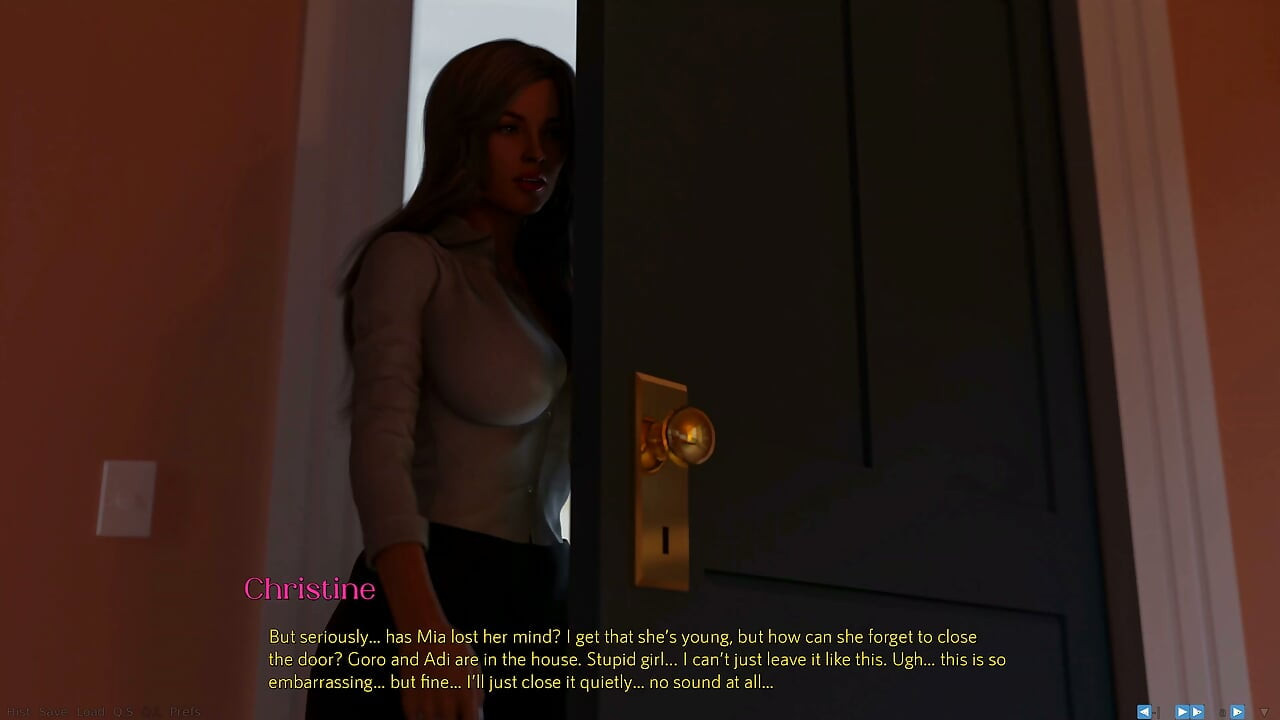 Being a Wife (v1.220p) - P6 - the Slutty Wife Awakens in Her - the Moment Her Husband Leaves the House for a Business Trip