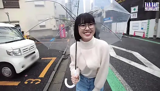 Süße brille necken an einem faulen Tag, warme Tropfen in endloser Gulp Glückseligkeit -teil.1