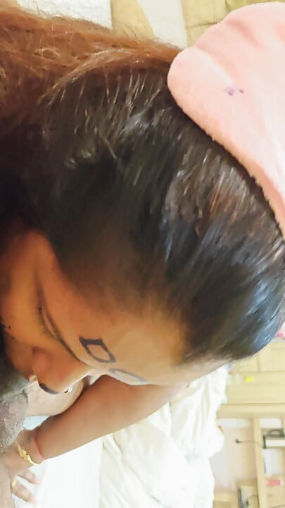 Indian Real Housewife MILF Slave Olivia Deep Throat Blowjob by Master Face Fucked Long Cumshot wet Handjob Hot Bhabi Long Hair