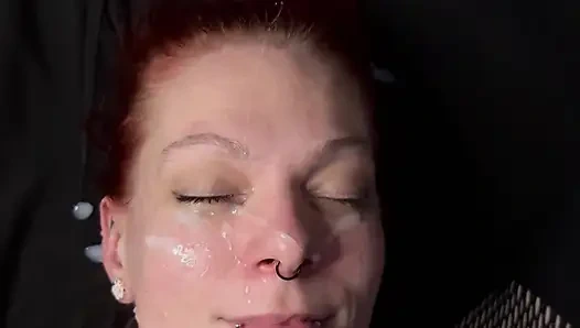 KirbyRed - камшот и камшот на лицо, подборка