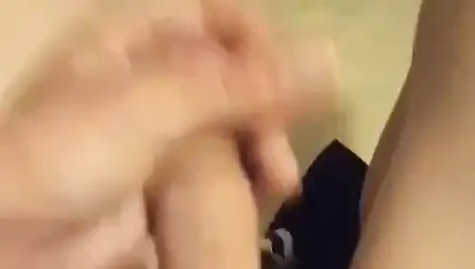 Handjob in Sneakers