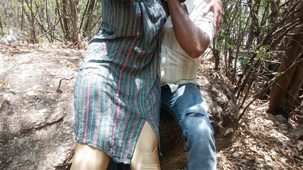 Unexpected experience in forest outdoor