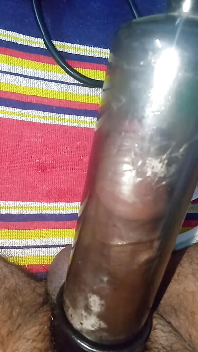 Extremely enlarged pumping dick