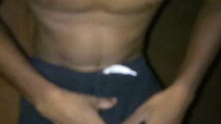 Indian 18 year boy wearing mom lenggis and dirty talk