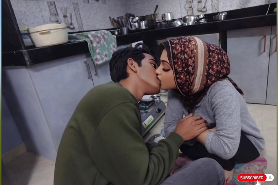 Stepsister Desi Drama With Cooking Romance Hoty Kissing Video By - Snapchat143