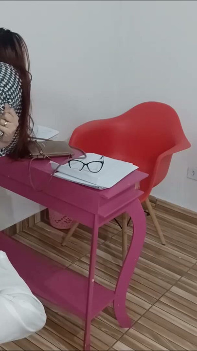 Admission exam redhead ended up passing the exam for her new job | Clip 2