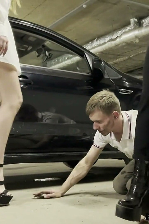 Girls in the Parking Lot