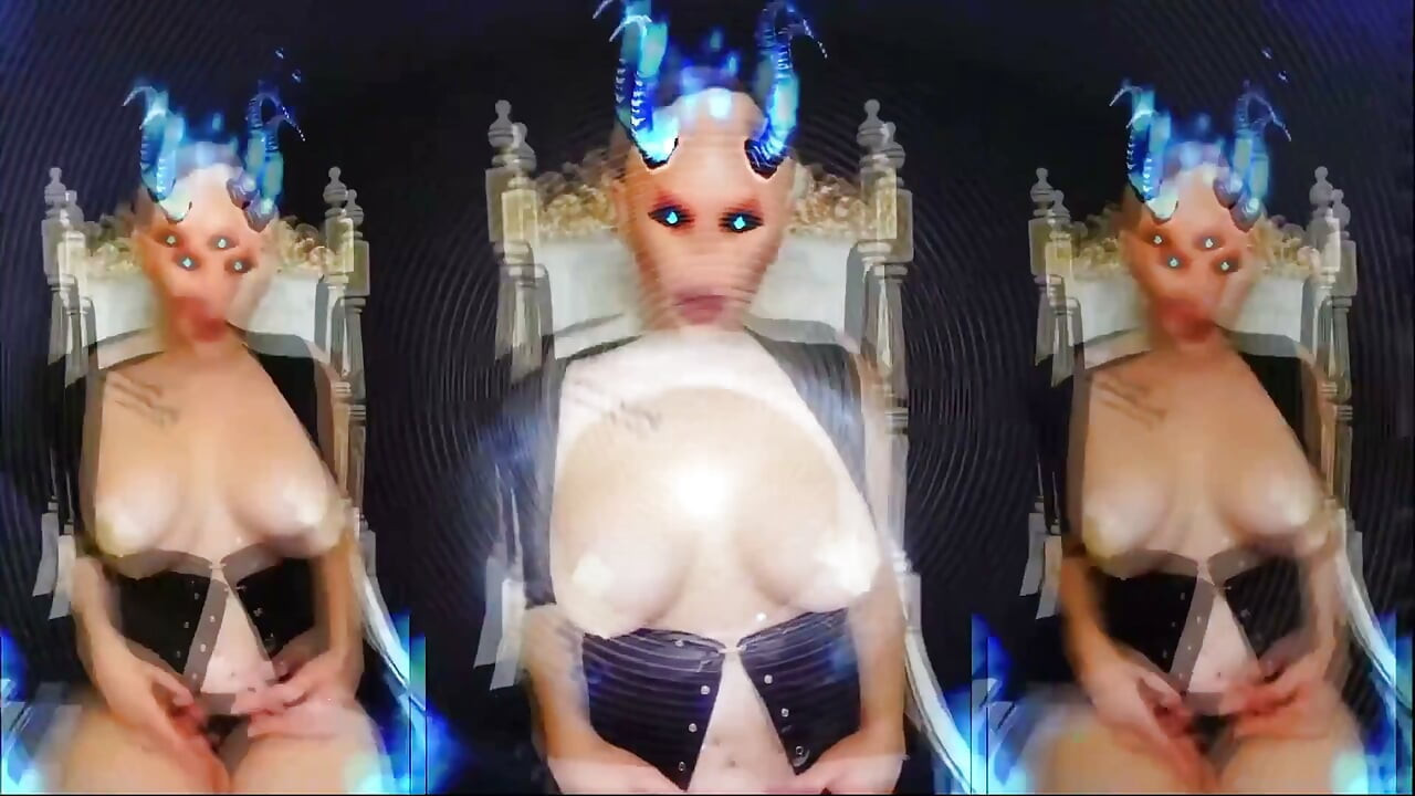 I am your lustful new religion and new dark GOD inside your weak obedient mind!