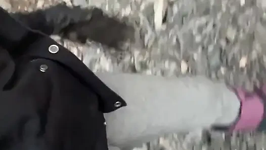 Pinkeln Auf Den Moutain, so Spaß