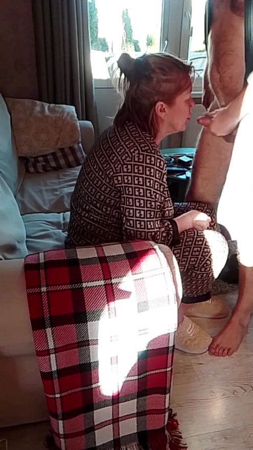 Pedicure master takes in mouth | Clip 3