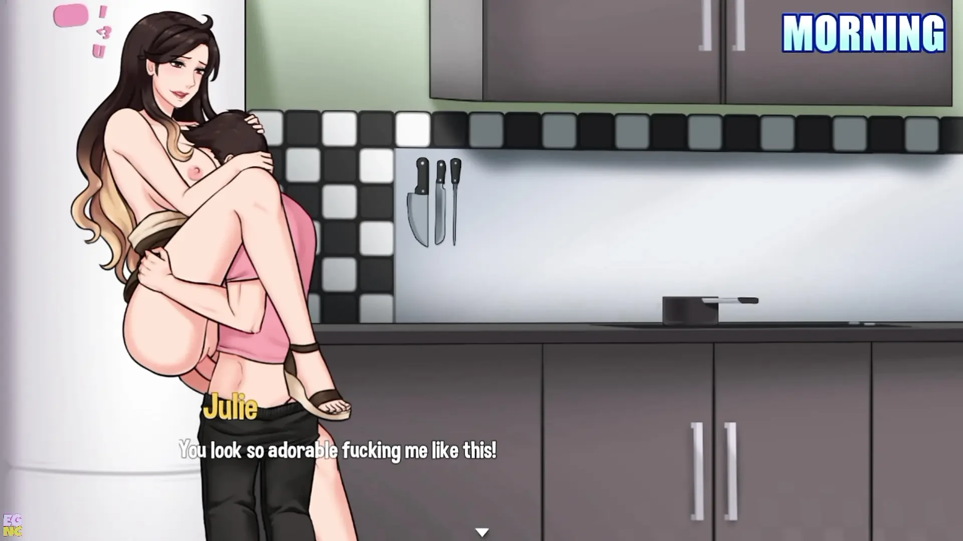 House Chores #21: Fucking My Step-aunt in the Kitchen