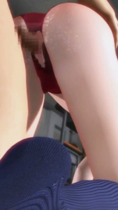3d 55 Beauty student ride her classmate | Clip 2