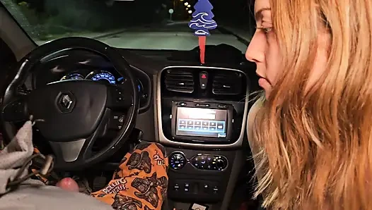 We went shopping with a couple of friends in the car and the four of us ended up having sex in the car.