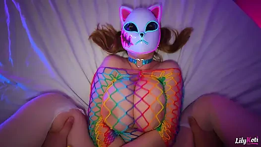Echtes paar macht hentai-fantasie wirklichkeit. Lilykoti