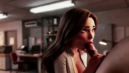 Copy Room Slut - ein geiles büromädchen wird im copyraum gefickt