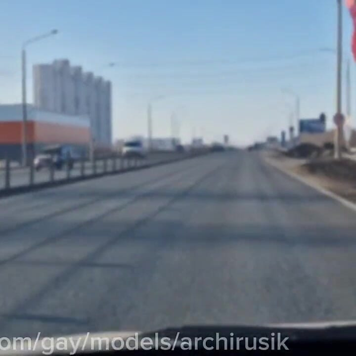 Tears From Fucking a Big Dick Without a Condom in a Car with Cum in the Ass! Public Rough Fuck!