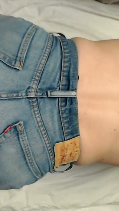 Jeans with King Cock 12 inch | Clip 1