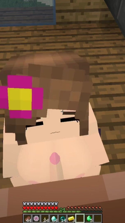 Minecraft The Jenny Mod Fucking Jenny in the pussy and getting a blowjob | Clip 1