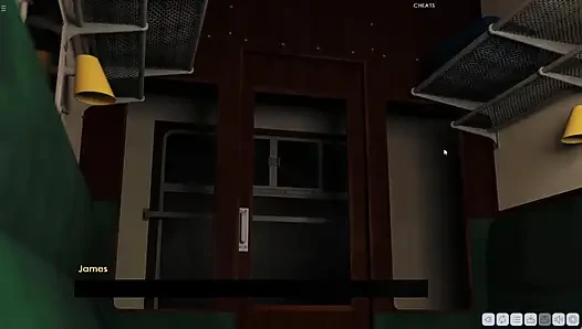 James Having Fun With Sexy Girl In Train