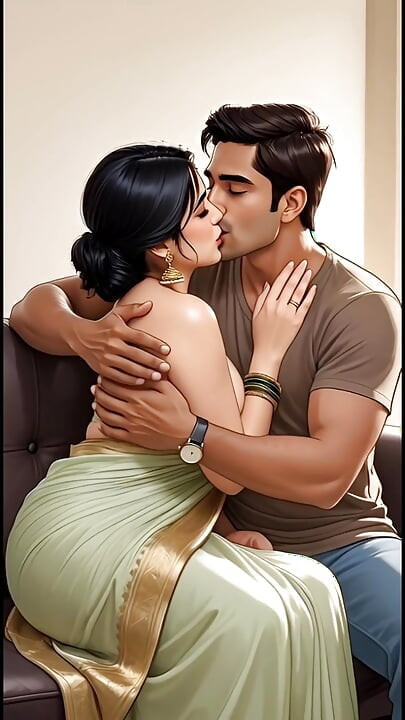 All romance kissing, fucking video