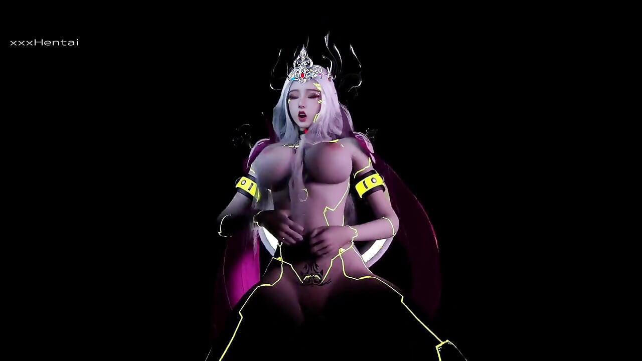 Kraljica Animirana Privlačnost: Božica s velikom guzom u 3D-u - 3D animacija Hentai