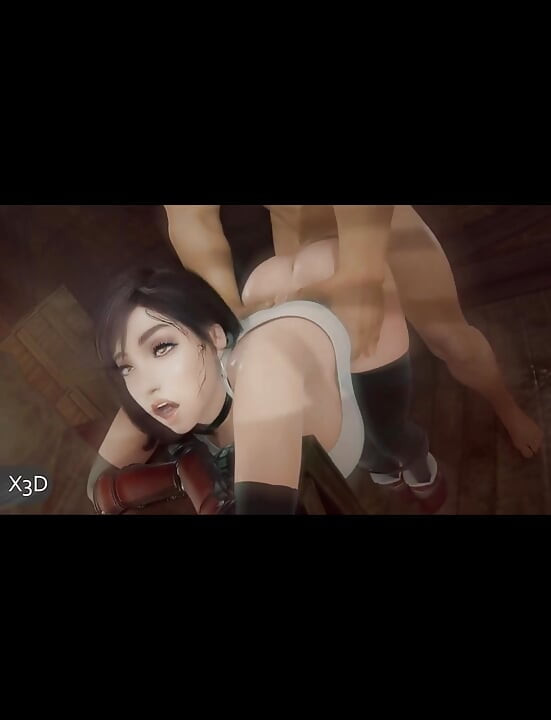 3D Hentai Χωρίς λογοκρισία Συλλογή Tifa Lockhart Final Fantasy