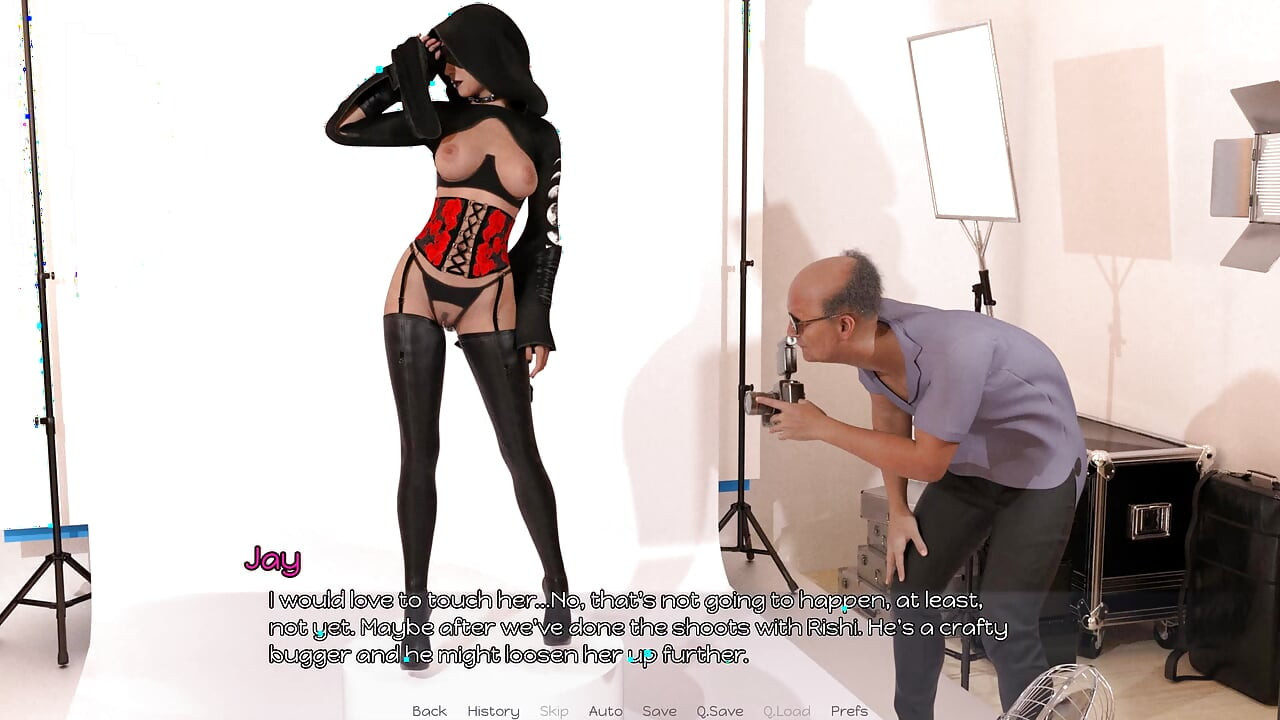 The Three Panels Hot Wife Does Nude Photoshoot - Episode 6