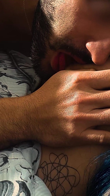 Thrilling moment from "Hot NIPPLE TEASING until blu inked girl EXPLODES - Unlimited Orgasm"