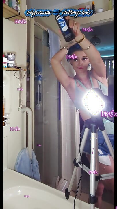 Grwm Alt girl farbowanie moich włosów niebieski taniec impreza i łazienka zabawy (POV)