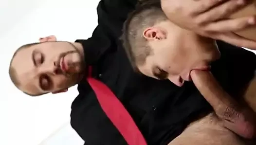 Grade Extortion porn video – Teacher tells him how he can improve his grade