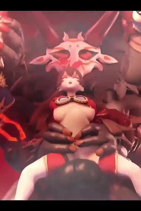 Hu Tao Genshin Impact Compilation Hilichurl Edition Ayaka Jean Shogun Raiden Amber