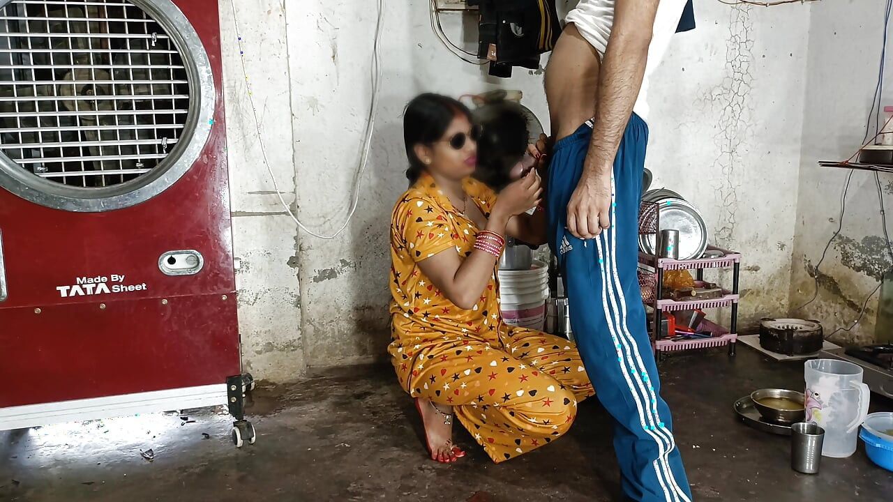 Hot sexy stepsister's fun sex from stepbrother's land when stepsister was alone at home Hindi audio