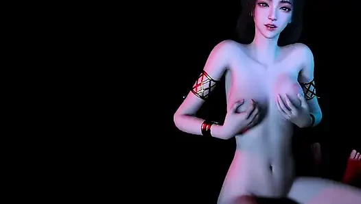 Dewi cantik abadi yang diinginkan - hentai animasi 3d