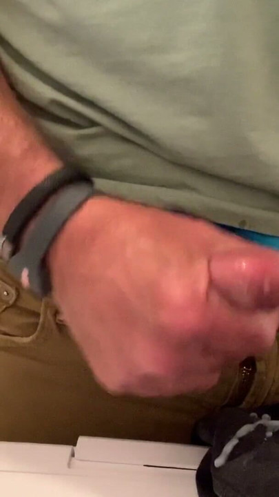 Verbal edging session, cumstains, boxers, sagging and thick cumshot. Ball ring too. Saggin in my Hollister boxers | Clip 2