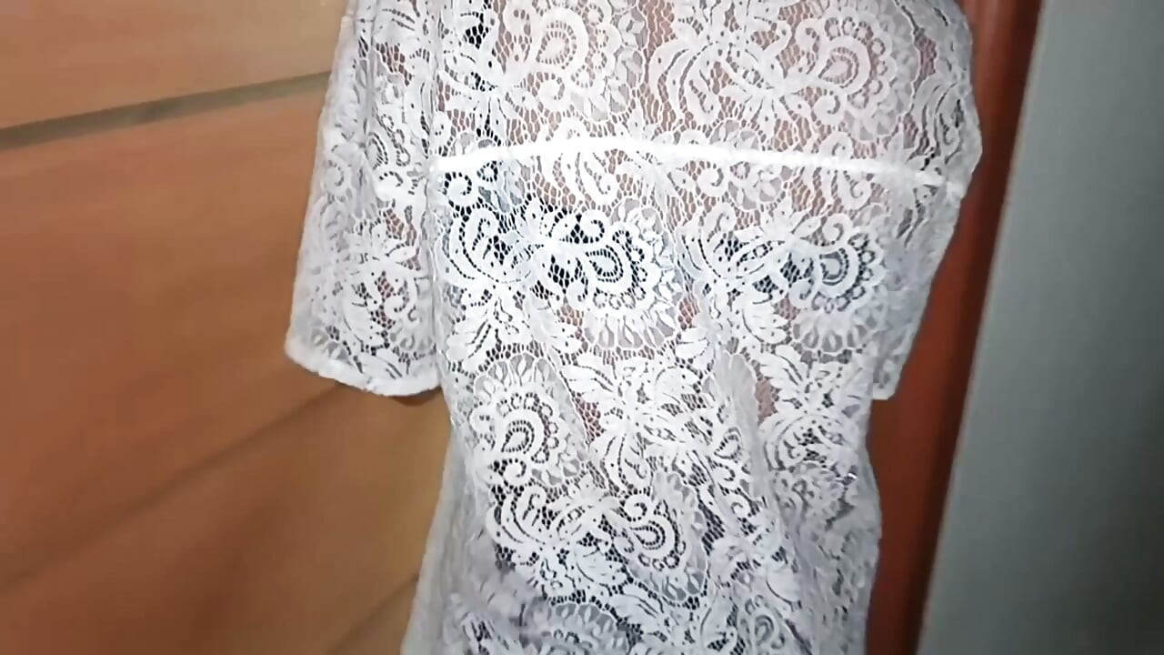Foursome fucked,Three femele friends called in an electrician and had a group sex session together.