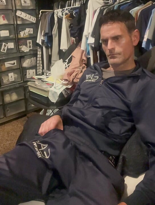 Mike masturbating again