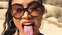 Sexy Asian Wife - Long Tongue