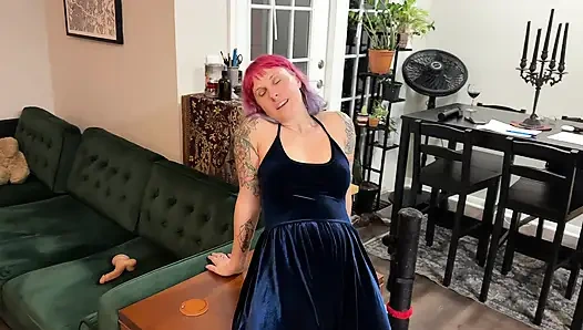 Tante seksi yang kecanduan kontol besar pria kulit hitam kambuh