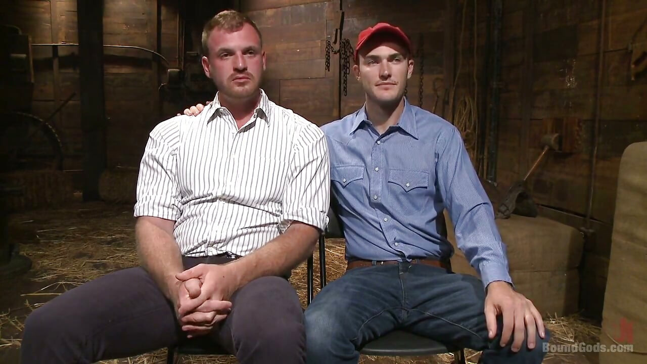 Farmboy Punished for Jerking off on the Job