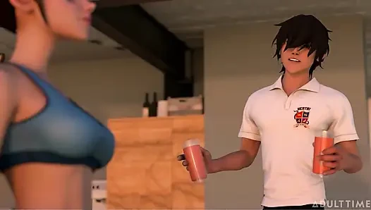 Hentai seks koleji bölüm 7 - üniversiteli dahi üvey kız arkadaşına öğrendiği her şeyi göstermek istiyor