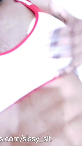 Powerful moment from "Sissy serving dominant hotwife mistress in video call PART 2"