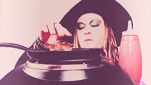 Piggie confession before I slurp his tender meat down my throat