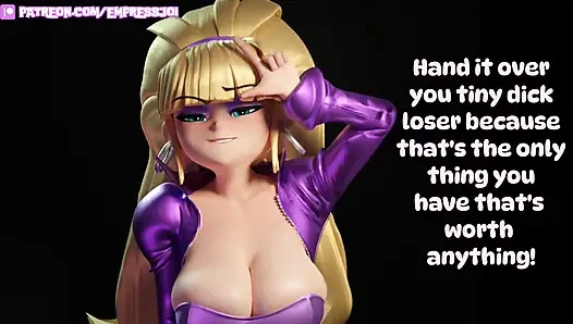 Femdom Hentai JOI: Drained & Ruined by Queen Pacifica