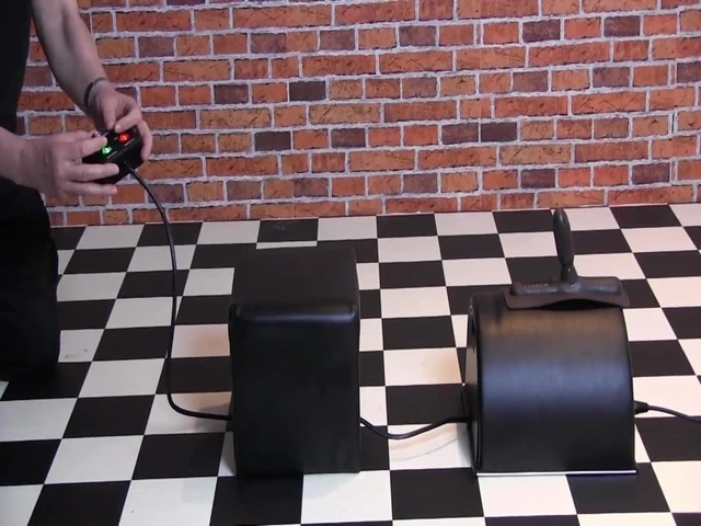 Tim demonstrates the Sybian