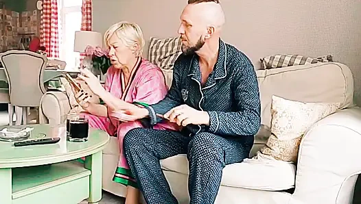 Taboo sex, Stepmom watches movies, and I her mouth