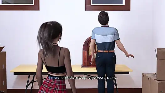 Застряла в холодной закулисной комнате Susan устанавливает правила и превращает всю ночь в сладкий секс